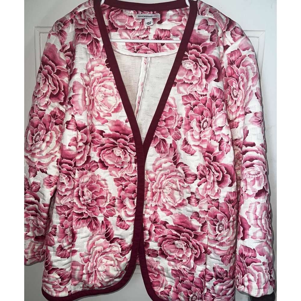Pink Quilted Jacket